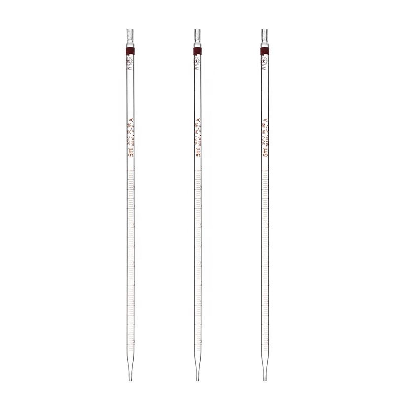 Lab Equipment - Color Ring Volume 0.1-50mL Glass Volumetric