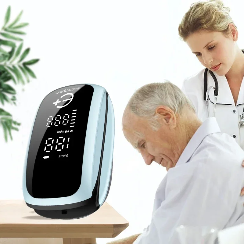 Blood Oxygen Saturation Monito - огляд і ціна Pulse Oximeter Fingertip Rechargeable