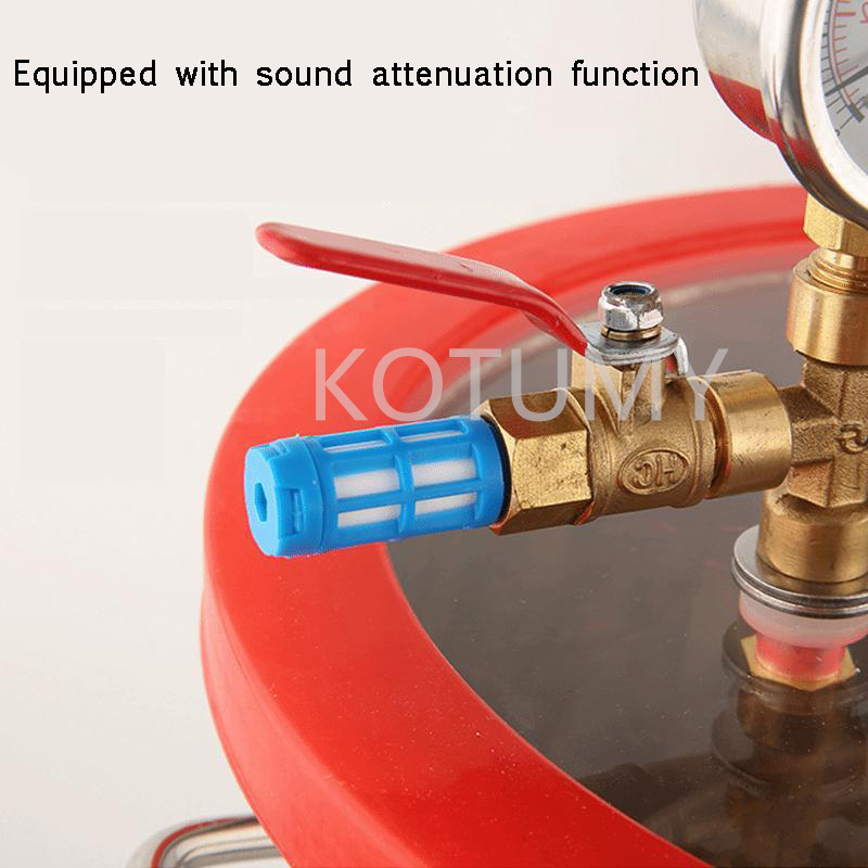 7.2L/12L/20L Stainless Steel V - огляд і ціна Vacuum Chamber Kit With Pump