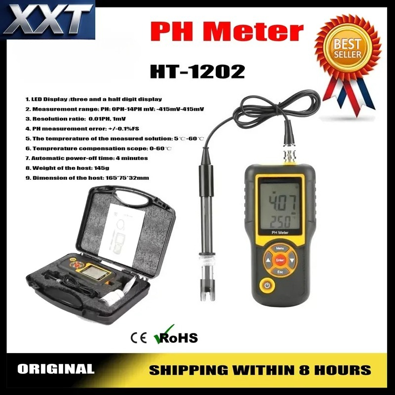 XXT Digital PH Meter With Smar - огляд і ціна Ph Meter Digital Water Tester