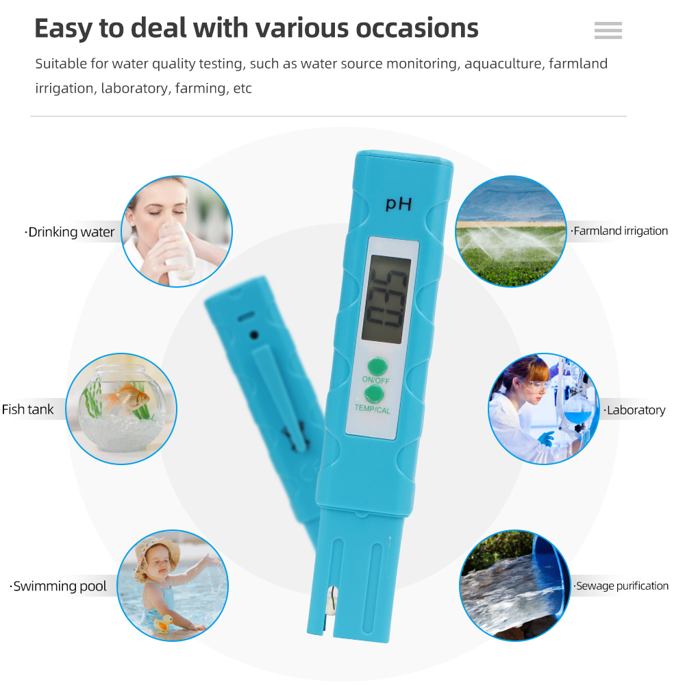 PH Meter Aquarium Pocket Pen 0 - огляд і ціна Ph Meter Digital Water Tester